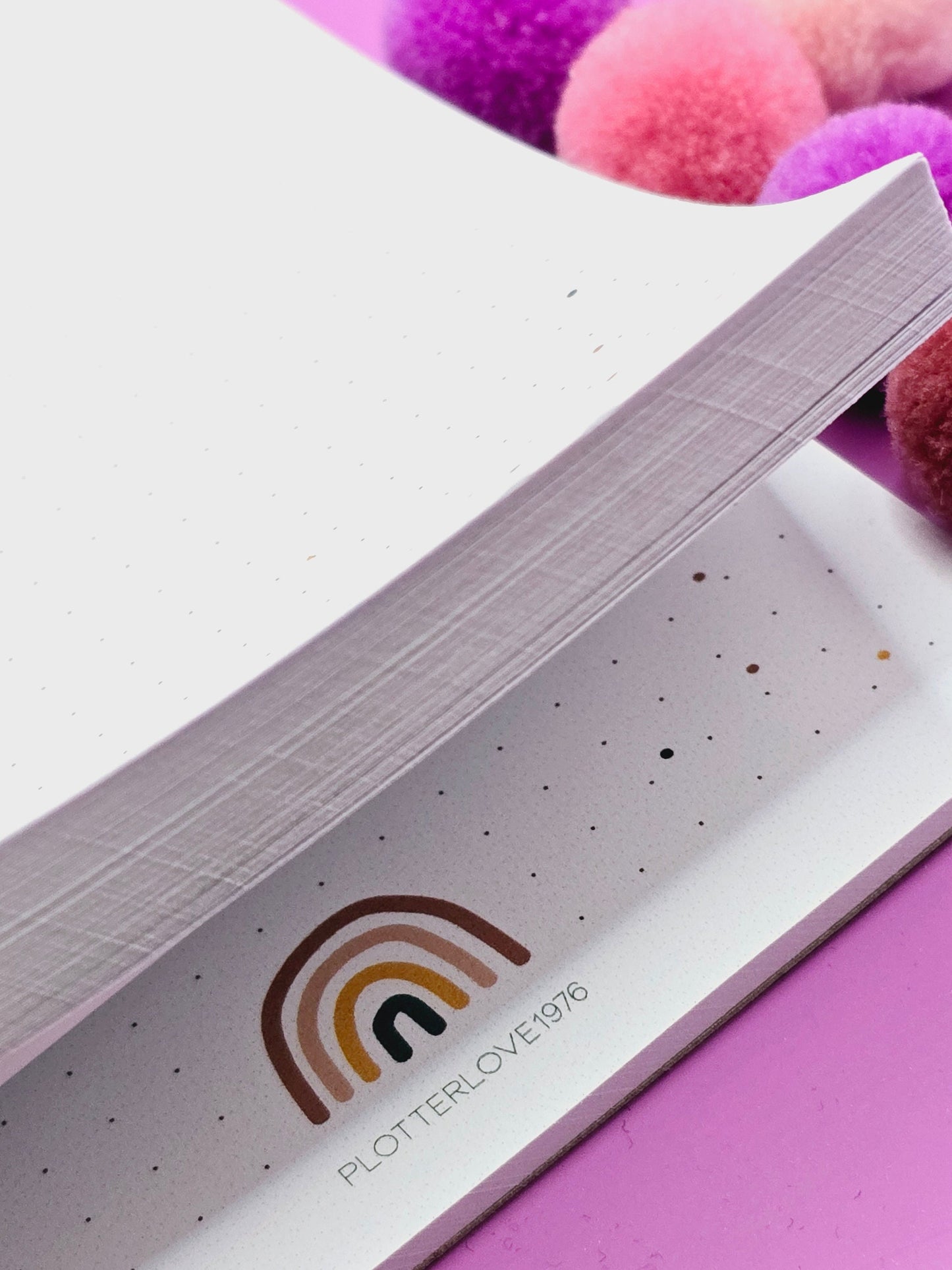 Notizblock Happy Notes / Regenbogen / DIN A6 / 50 Blatt / Mitbringsel / Kleinigkeit / Geschenk / Geburtstag / Regenbogen