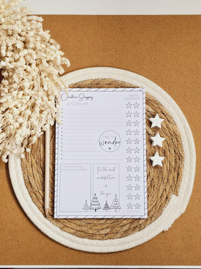 Notizblock "Most wonderful time" / Weihnachten / Advent / Wichtelgeschenk / Nikolaus / Adventskalender/ A5 / 100 Blatt