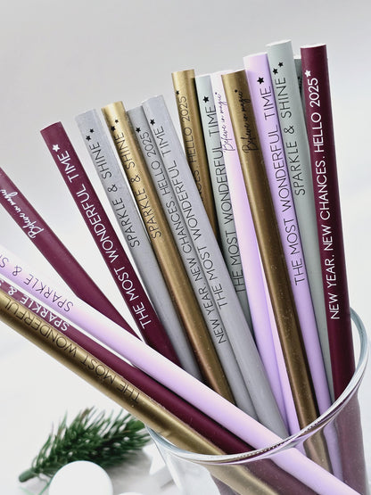 Bleistift Weihnachten / Silvester / Advent / Wichtelgeschenk / Nikolaus / Adventskalender/ 4 Motive / 5 Farben