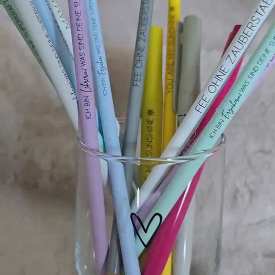 Bleistift Ich bin Lehrer was sind Deine Superkräfte / Lehrer / Abschied Schule / Kleinigkeit / Mitbringsel / farbenfroh