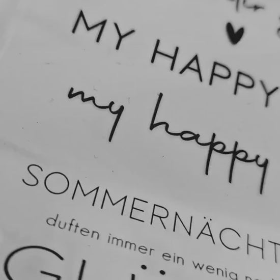Rub On gemischt / A4 Seite / 23 Sticker / Aufkleber / DIY / Zuhause / Geschenk / Deko / Spruch