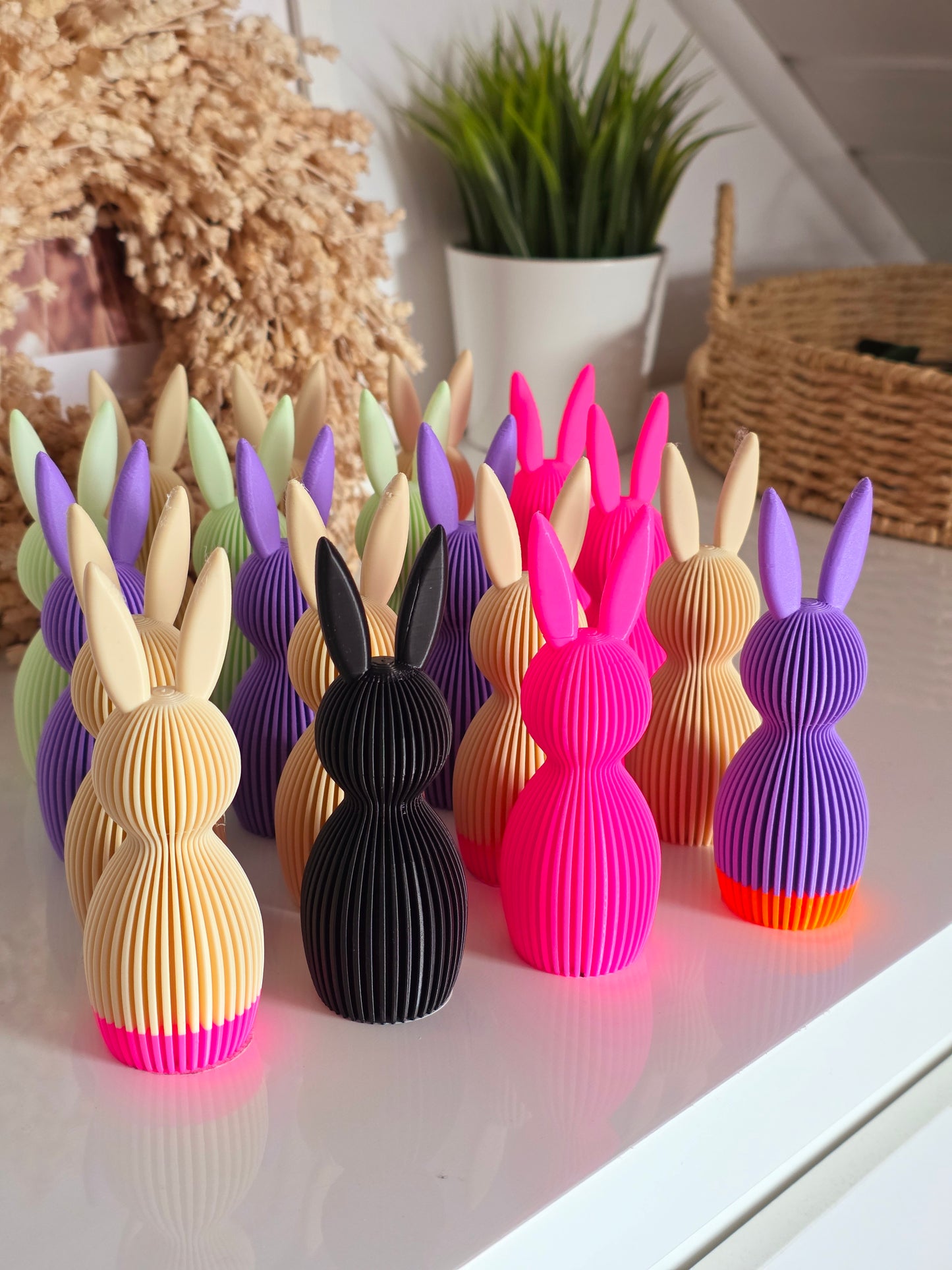 Osterhase 11 cm - 9 Farben