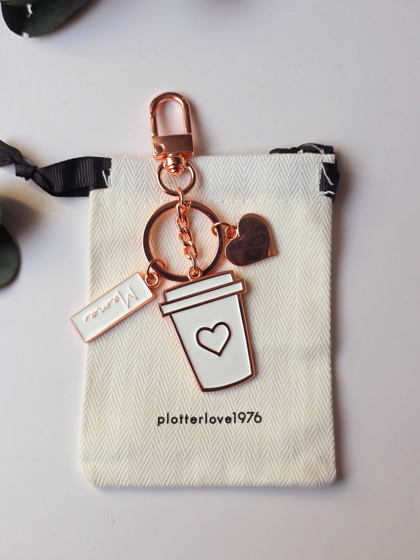 Schlüsselanhänger Coffee Love-Muttertag Edition rosegold