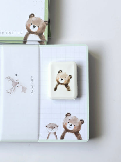 Radiergummi Hase/Bär/Bambi - 3 Motive