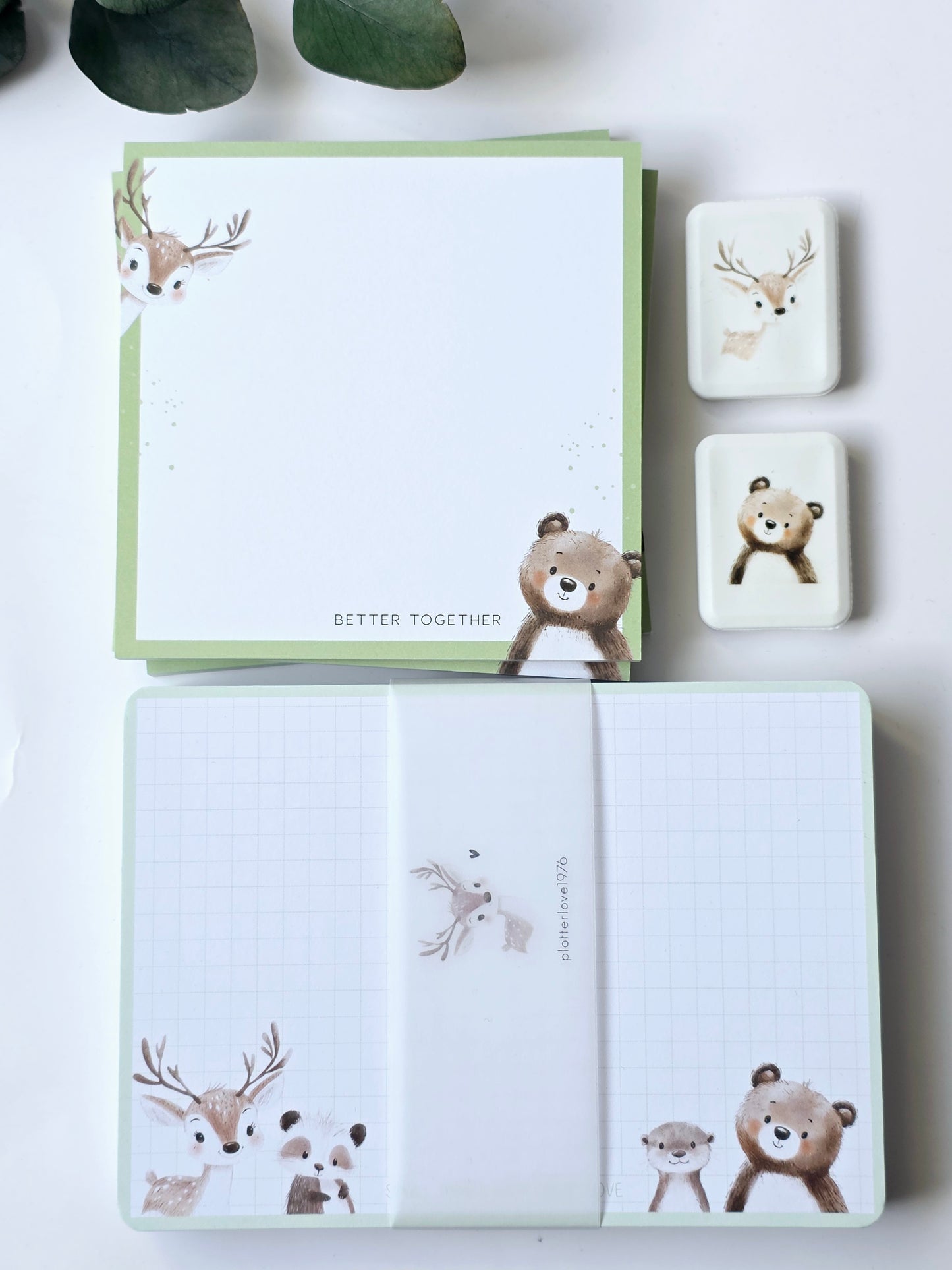 Radiergummi Hase/Bär/Bambi - 3 Motive