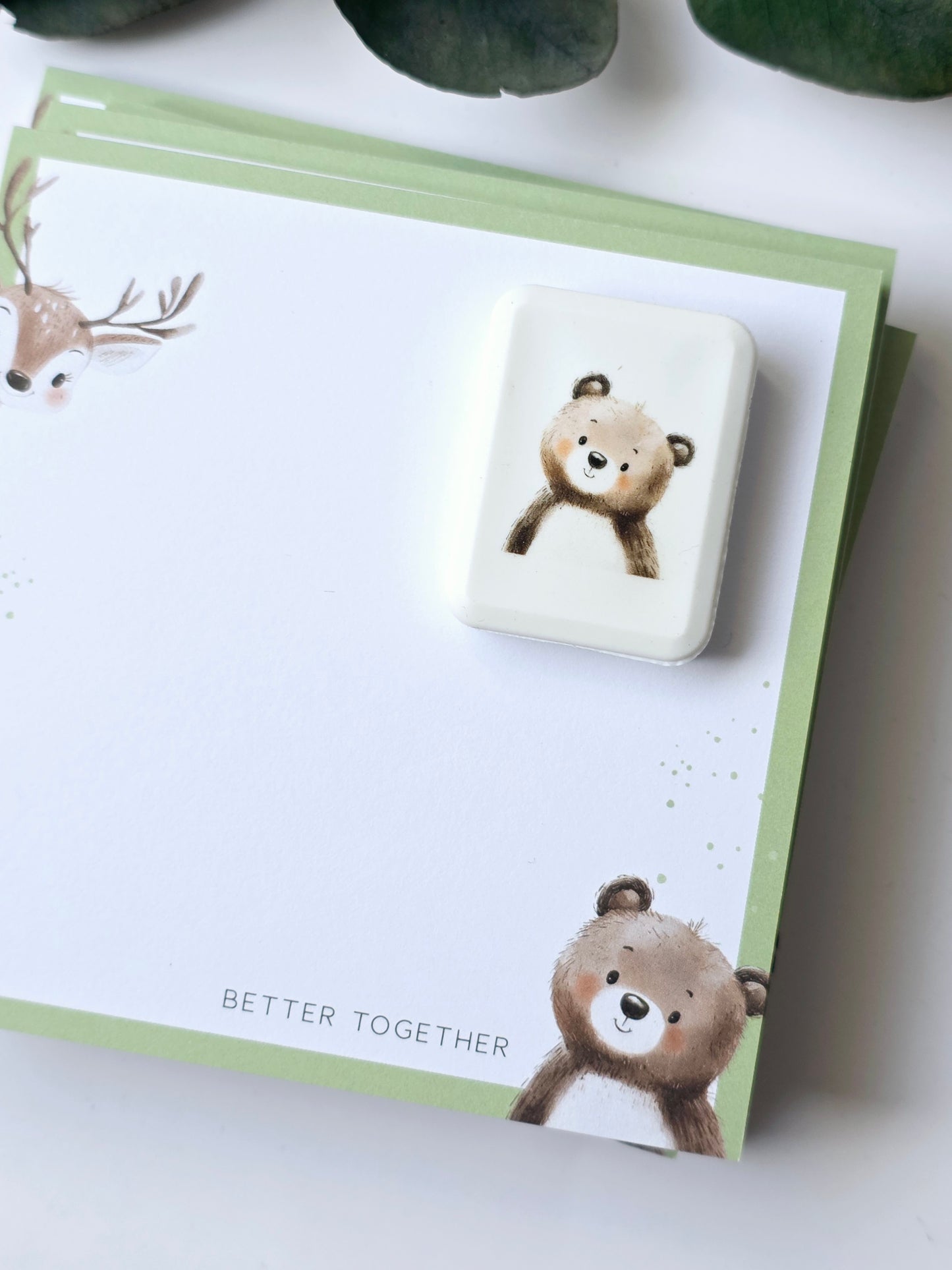 Radiergummi Hase/Bär/Bambi - 3 Motive