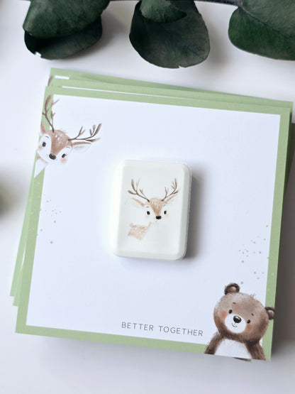 Radiergummi Hase/Bär/Bambi - 3 Motive