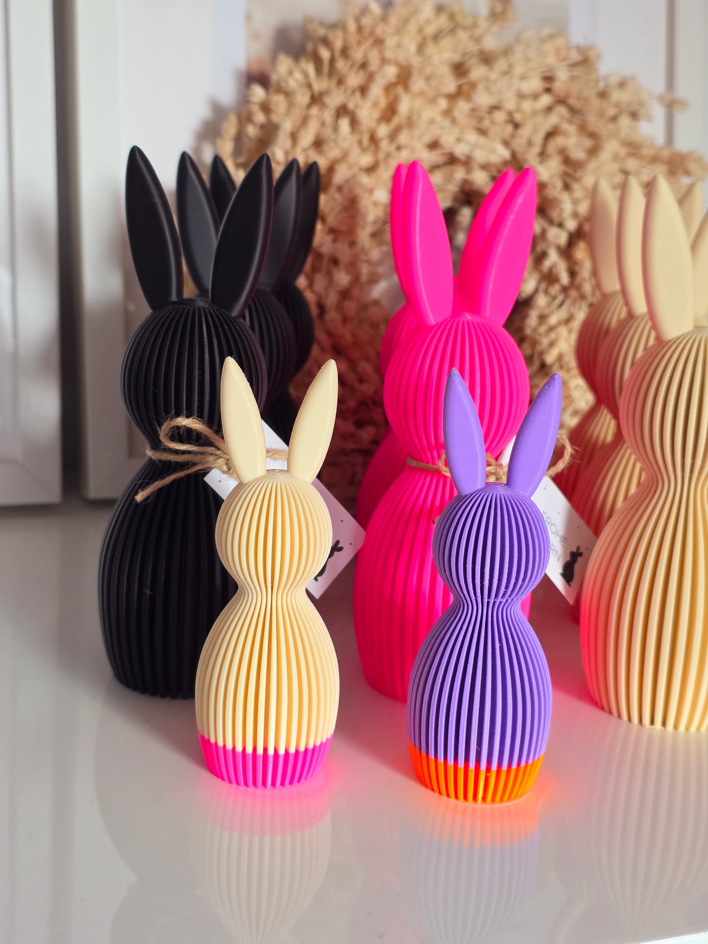 Osterhase 11 cm - 9 Farben