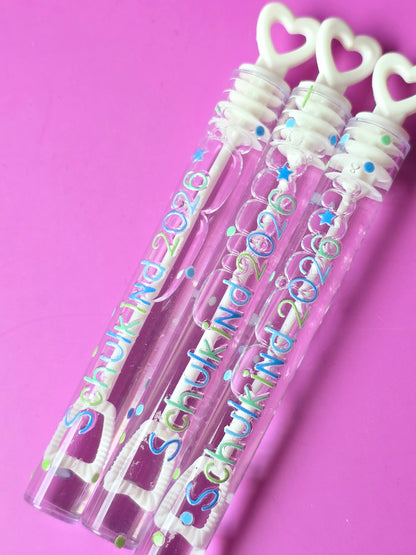 Seifenblasen Schulkind 2026 - 3 Farben