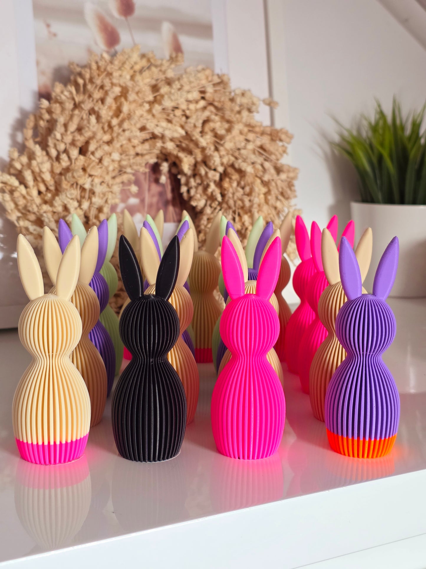 Osterhase 11 cm - 9 Farben