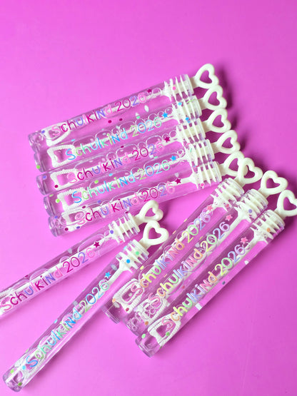 Seifenblasen Schulkind 2026 - 3 Farben