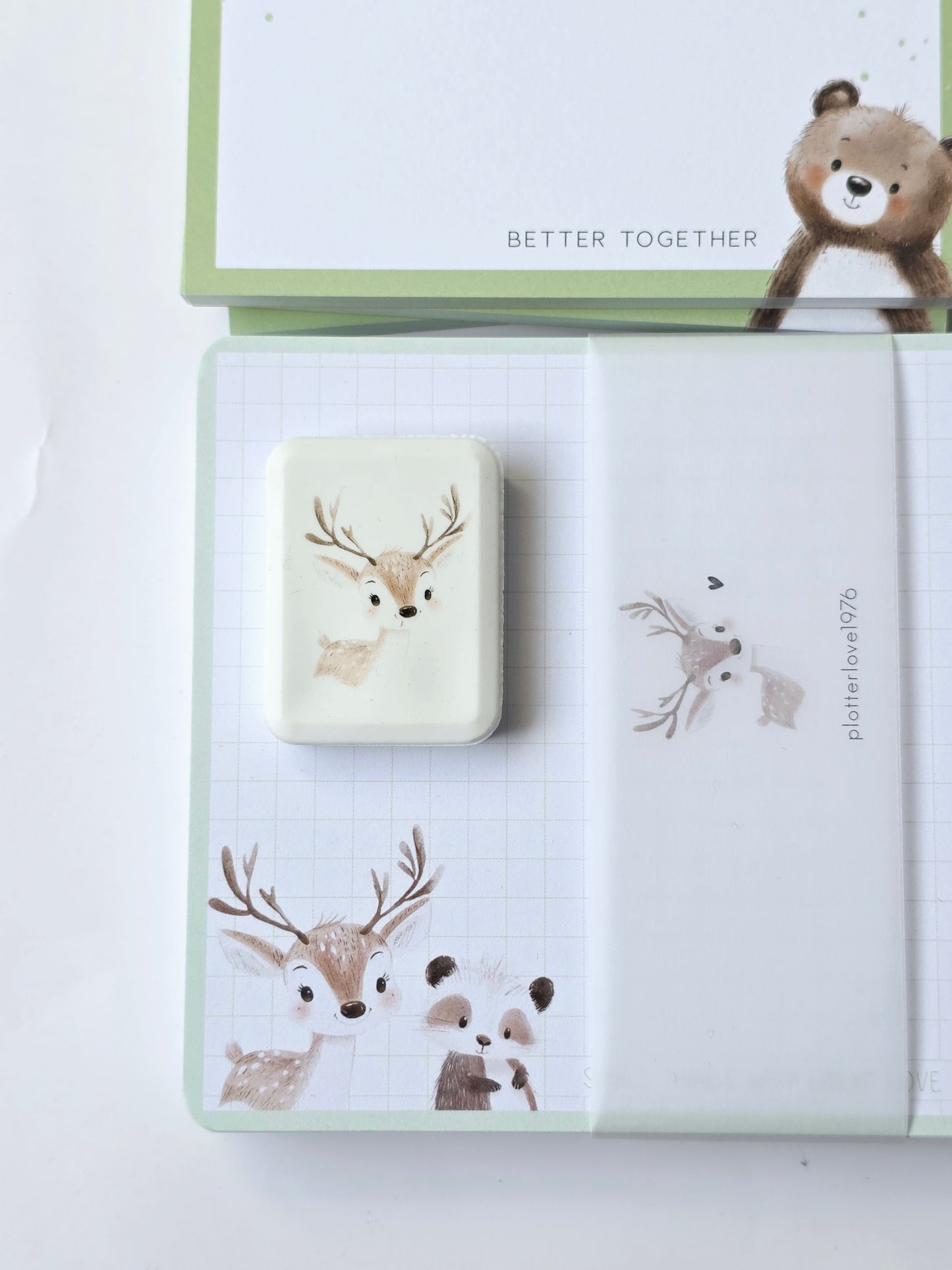 Radiergummi Hase/Bär/Bambi - 3 Motive