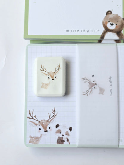 Radiergummi Hase/Bär/Bambi - 3 Motive