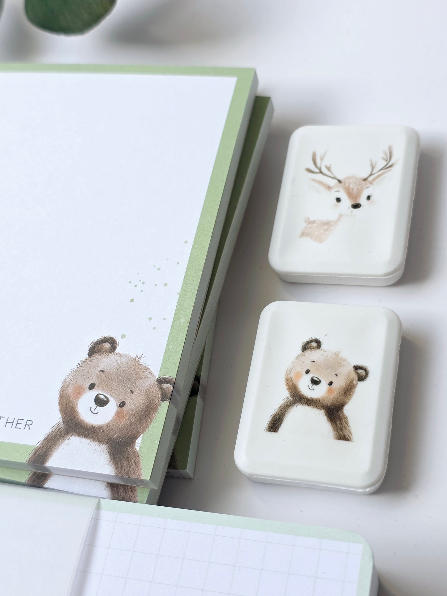 Radiergummi Hase/Bär/Bambi - 3 Motive