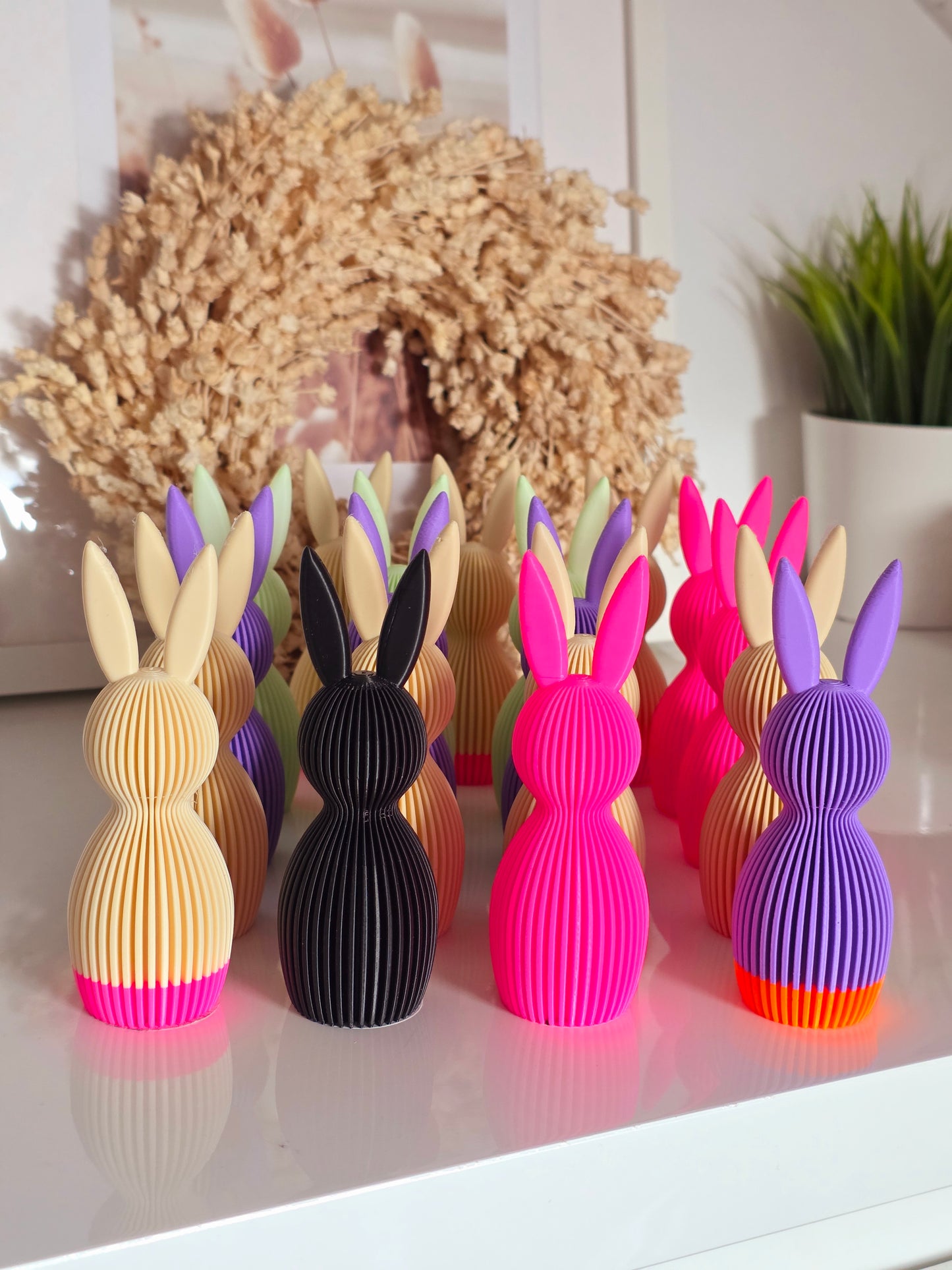 Osterhase 11 cm - 9 Farben