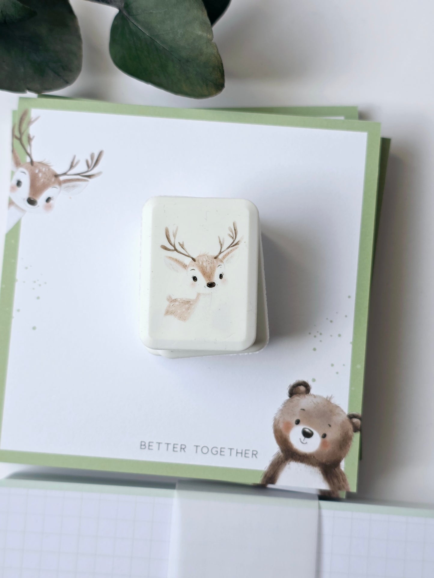 Radiergummi Hase/Bär/Bambi - 3 Motive