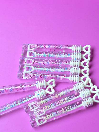 Seifenblasen Schulkind 2026 - 3 Farben