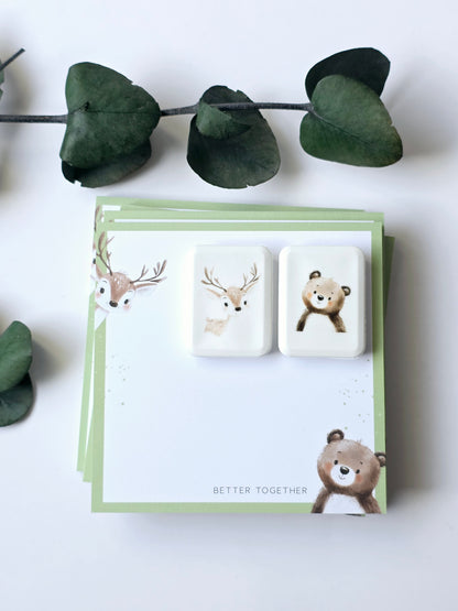 Radiergummi Hase/Bär/Bambi - 3 Motive