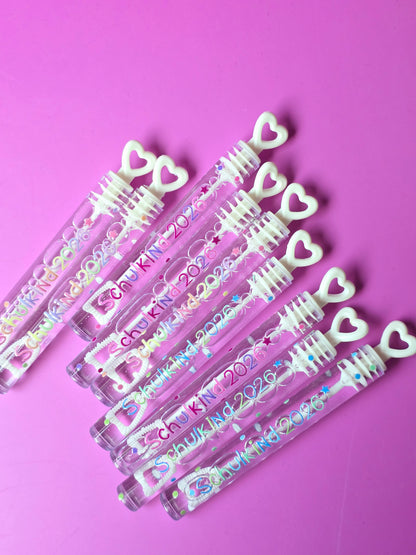 Seifenblasen Schulkind 2026 - 3 Farben