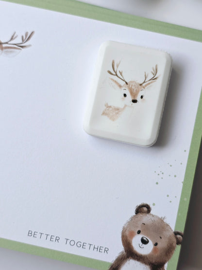 Radiergummi Hase/Bär/Bambi - 3 Motive